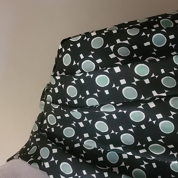 Zara Print Contemporary Long Sleeve Blouse FIRM PRICE - Picture 5 of 10